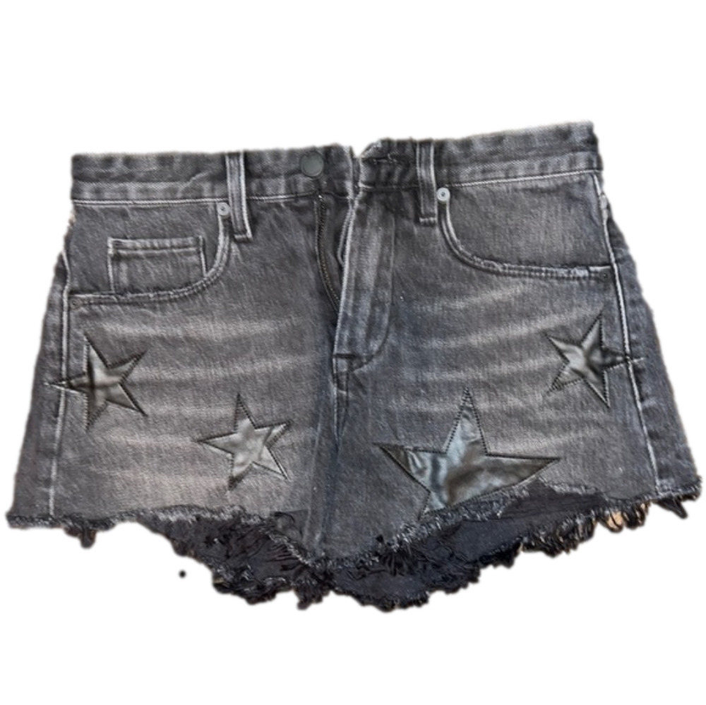 blank NYC Black Denim Shorts - NWOT - Picture 1 of 5